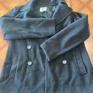 Old Navy Black Pea Coat
